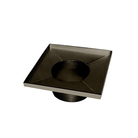 Infinity Drain 4x4 SS 2 in Throat only in Oil Rubbed Bronze T_42_ORB